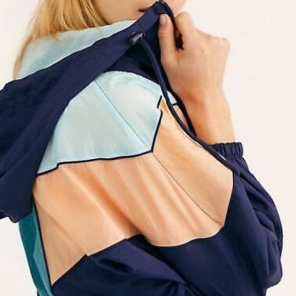 Free People | Color Block Windbreaker Jacket - Picture 2 of 14